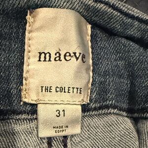 Maeve Blue Denim Colette Jeans